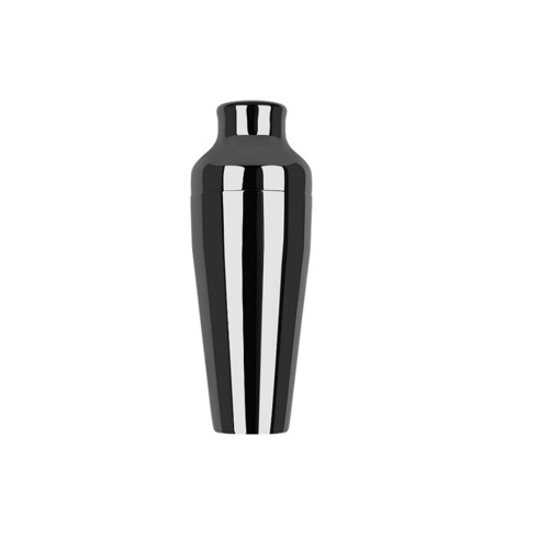 Zanzi 500ml Parisian Cocktail Shaker 2 Piece - Gunmetal Black