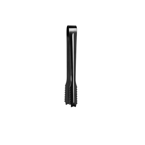 Zanzi 18cm Alligator Teeth Ice Tong  - Gun Metal Black