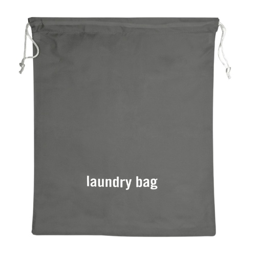 Small Non-Woven Guest Laundry Bag Charcoal