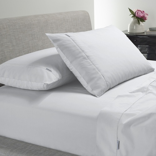 Heston 300 Thread Count Split King Sheet Set - White