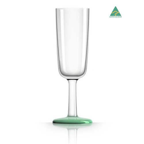 Marc Newson Tritan® Forever Unbreakable Non Slip Flute 180ml - Green Glow